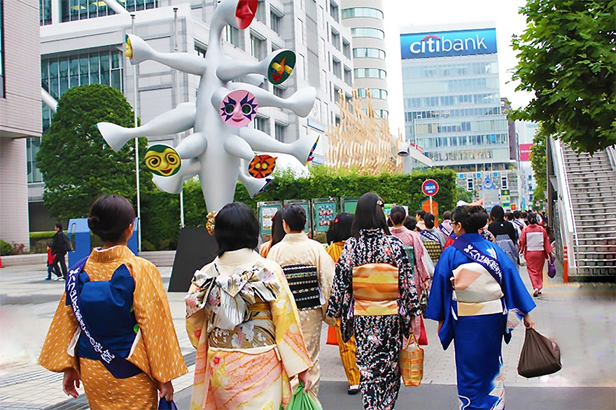 渋谷きものウォーク