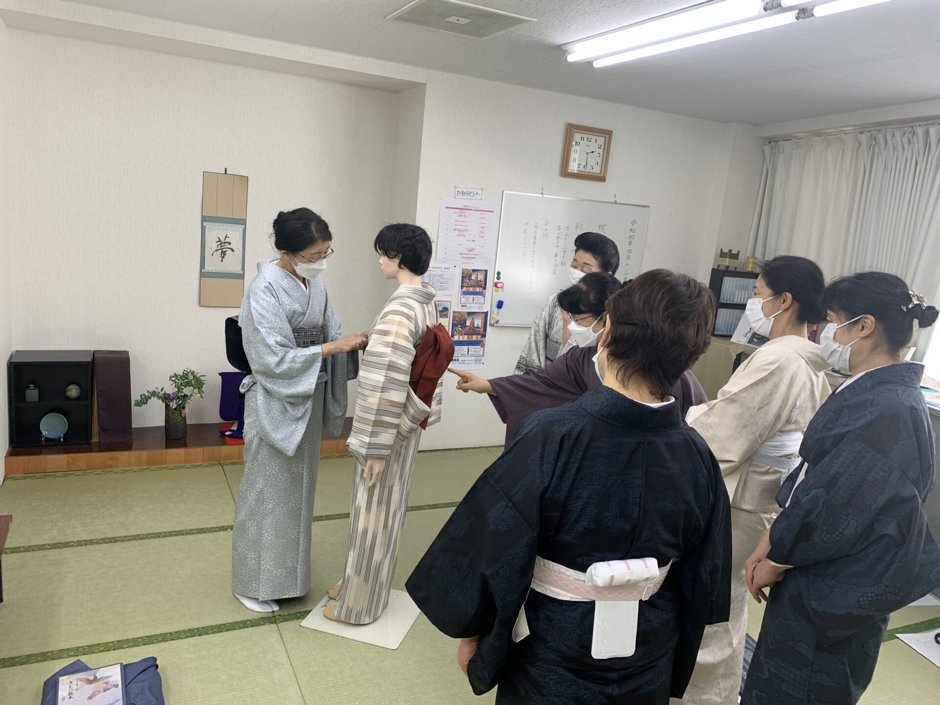 津田沼の着付け教室 - 着付け教室はハクビ京都きもの学院
