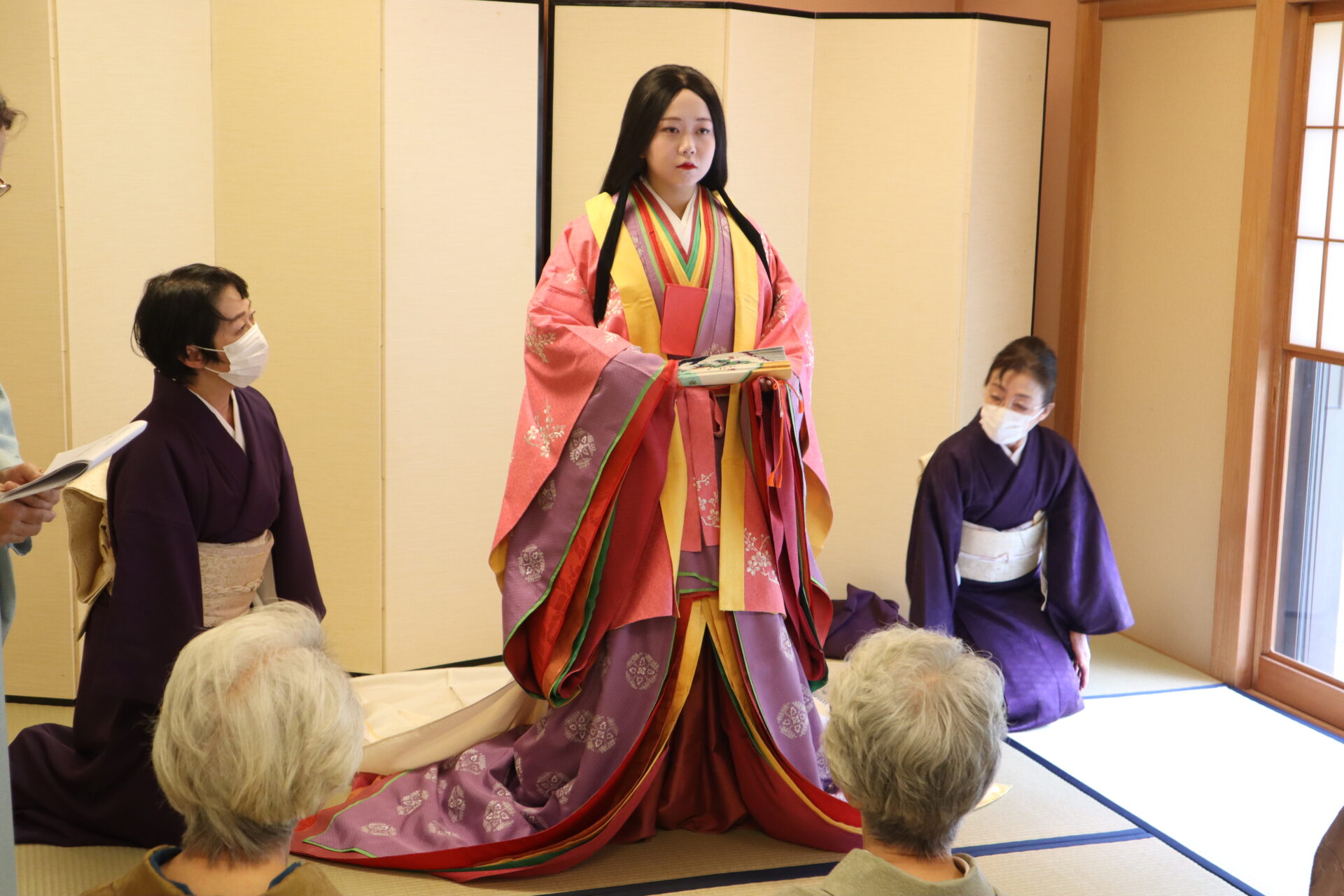 中目黒】秋のKimono撮影会&十二単着装ショー - 着付け教室はハクビ京都